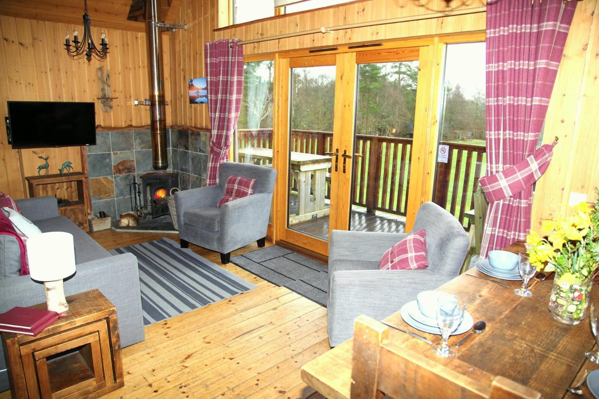 Loch Aweside Forest Cabins Dalavich Eksteriør billede